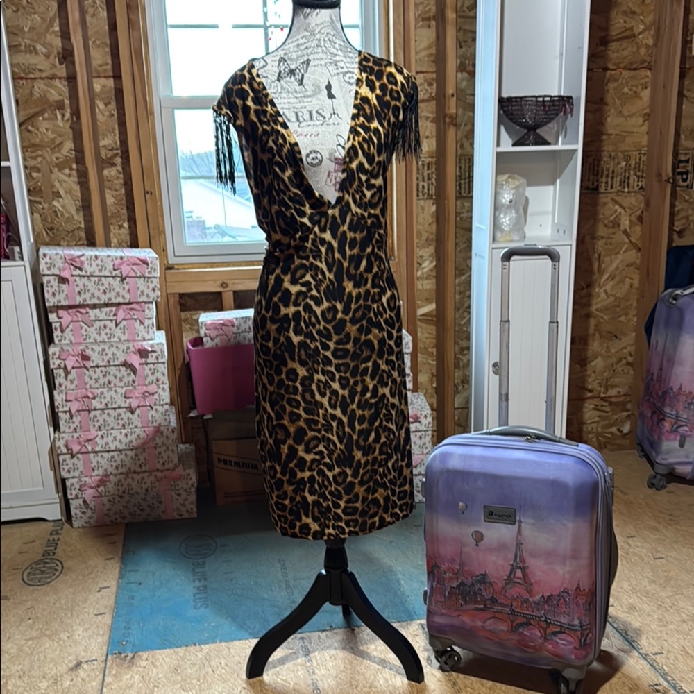 Leopard Print Dress